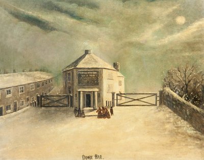 Duke Bar, Burnley, ca. 1850 av English School