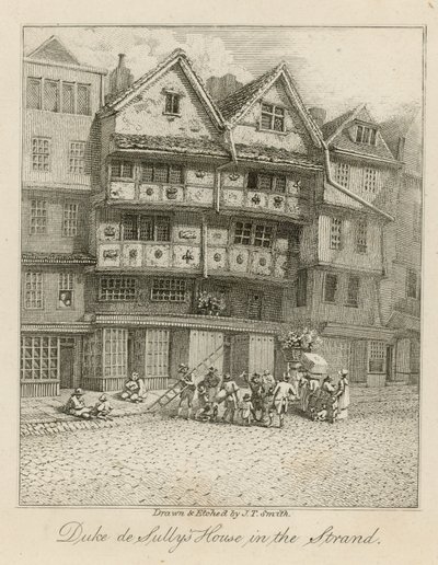 Duke de Sullys House i Strand av English School