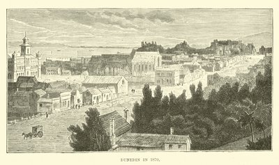 Dunedin i 1870 av English School
