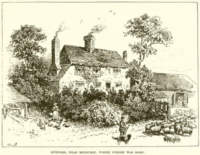 Dunford, nær Midhurst, der Cobden ble født av English School