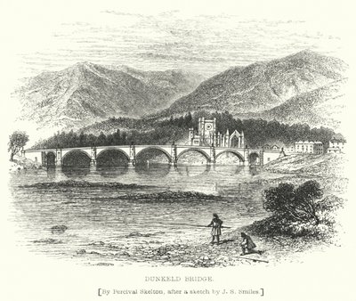 Dunkeld Bridge (gravering) av English School