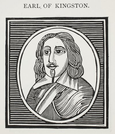 Earl of Kingston (1600-80), illustrasjon fra Chap-books of the Eighteenth Century av John Ashton, pub. 1882 av English School