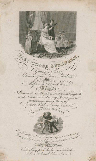 East House Seminary for Young Ladies av English School