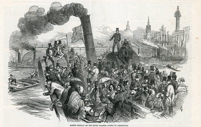 Påskedag ved Themsen - skal til Greenwich av English School