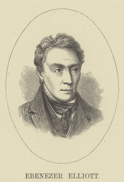 Ebenezer Elliott (gravering) av English School