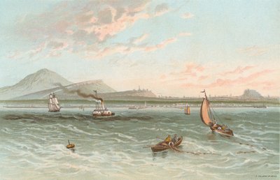 Edinburgh fra Firth of Forth av English School