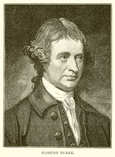 Edmund Burke av English School