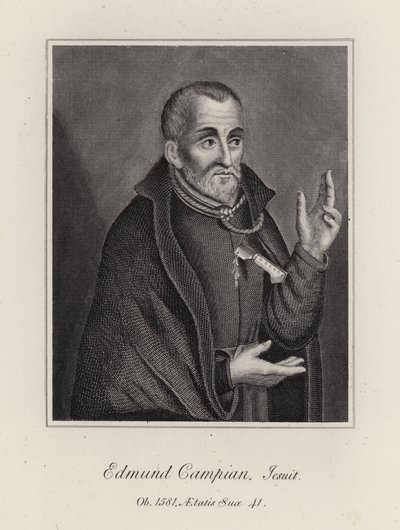 Edmund Campian (gravering) av English School