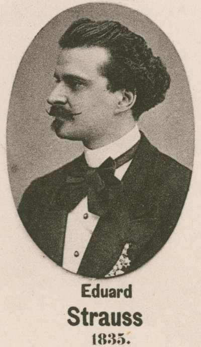 Eduard Strauss (gravyr) av English School