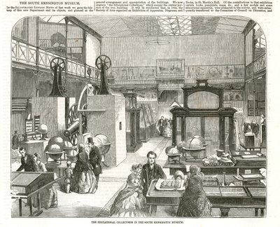 Pedagogiske samlinger på South Kensington Museum av English School