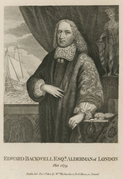 Edward Backwell, rådmann i London av English School