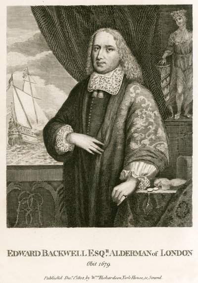 Edward Backwell, rådmann i London av English School
