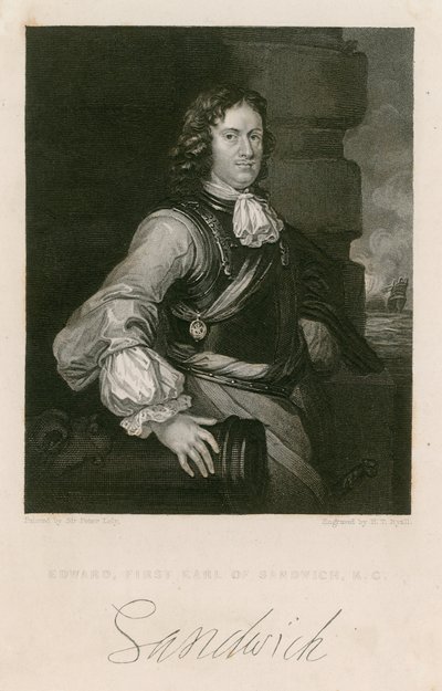 Edward Montagu, Earl of Sandwich von English School