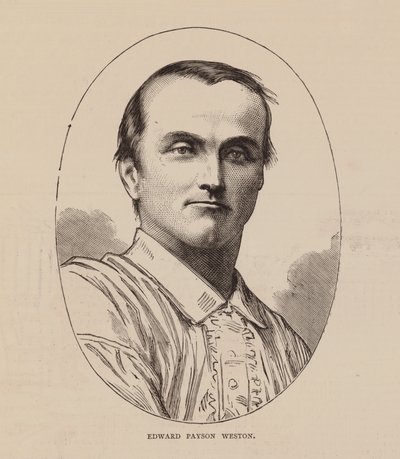 Edward Payson Weston (gravering) av English School