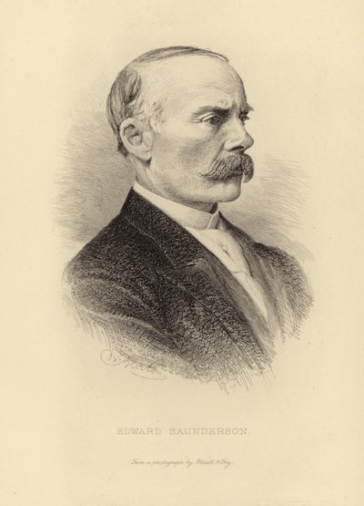 Edward Saunderson av English School
