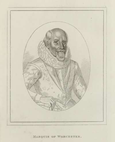 Edward Somerset, Marquis von Worcester von English School