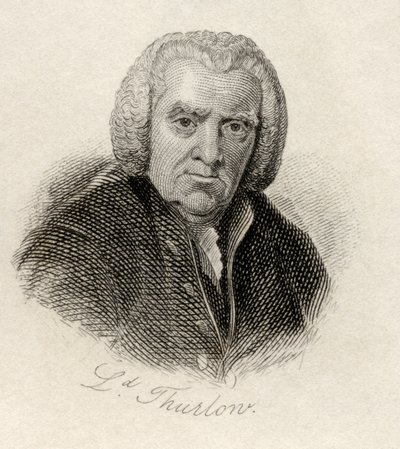 Edward Thurlow, fra 'Crabb's Historical Dictionary', utgitt 1825 av English School