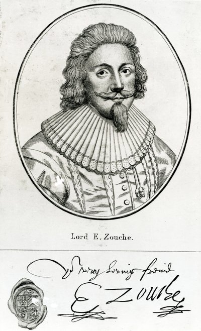 Edward la Zouche (1556–1625) av English School