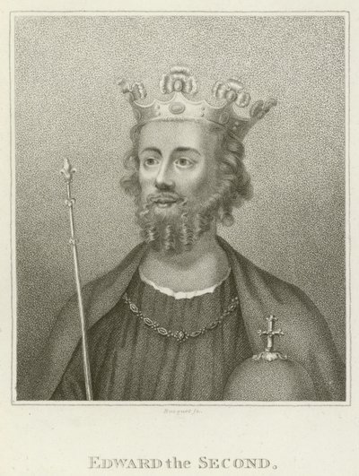 Edward den andre (gravering) av English School