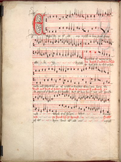 Egerton 3307, f.63v Carol for St. George av English School