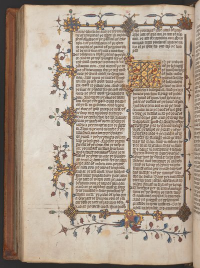 Egerton 617, Wycliffite Bible, før 1397 (vellum) av English School