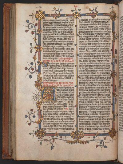 Egerton 617, Wycliffite Bible, før 1397 (vellum) av English School