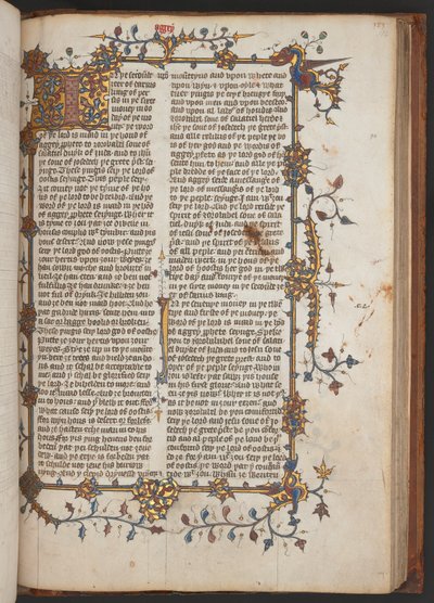 Egerton 617, Wycliffite Bible, før 1397 (vellum) av English School