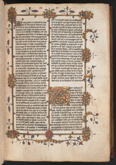 Egerton 617, Wycliffite Bible, før 1397 (vellum) av English School