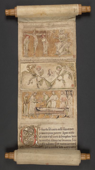 Egerton MS 2849, Membran I, ca. 1225–30 (vellum) av English School