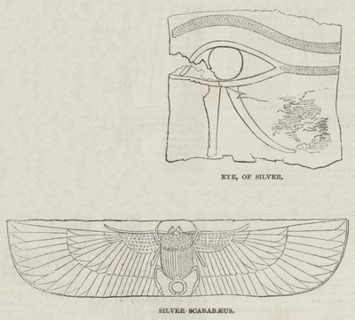 Egyptiske antikviteter (gravering) av English School