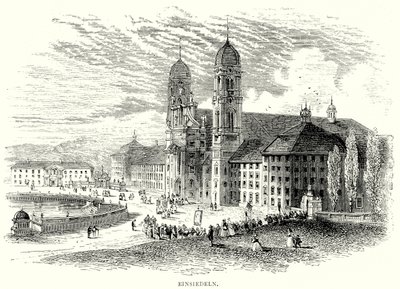 Einsiedeln (gravering) av English School
