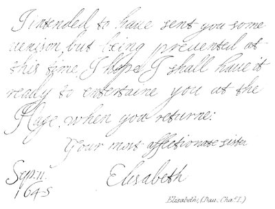 Elisabeth, Tochter von Karl I. von English School