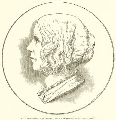Elizabeth Barrett Browning av English School
