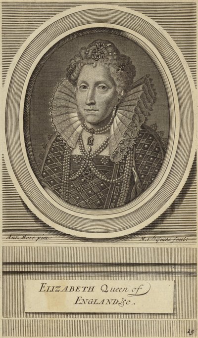 Elizabeth I av England av English School