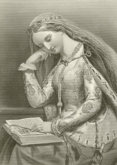 Elizabeth av York, dronning av kong Henry VII av English School