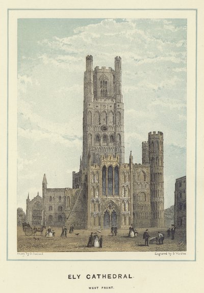 Ely-katedralen, vestfronten av English School