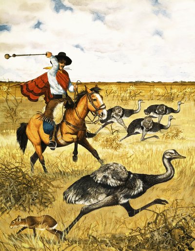 Emu jakt av English School