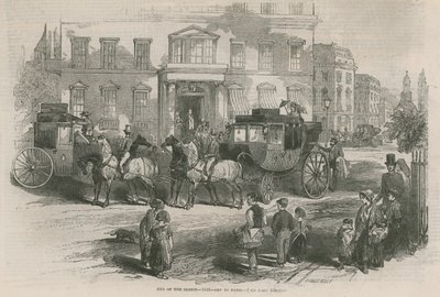 Slutten av sesongen 1846 - avsted til Paris av English School