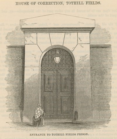 Inngang til Tothill Fields Prison av English School
