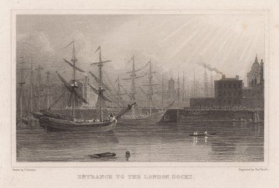 Inngang til London Docks av English School