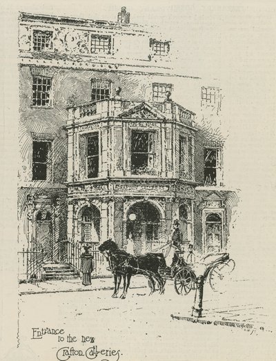 Inngang til de nye Crafton Galleries av English School