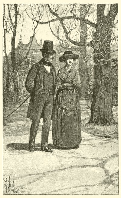 Esther og Harold Transome (gravering) av English School