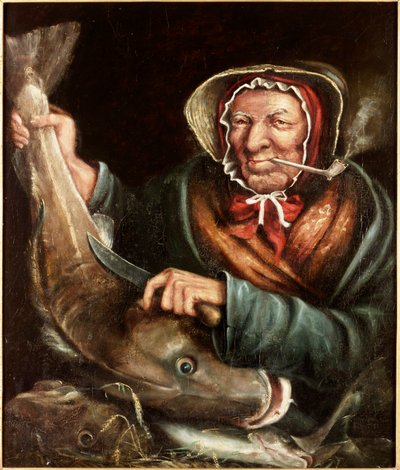 Euphemia Scott (Fiskefruen) av English School