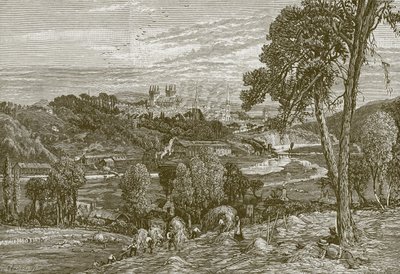 Exeter, fra Exwick Fields av English School