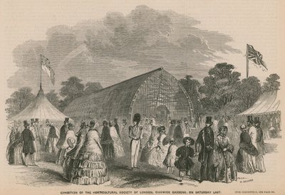 Utstilling av Horticultural Society of London, Chiswick Gardens av English School