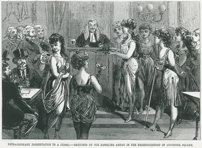 Außergewöhnliche Präsentation vor einem Richter von English School