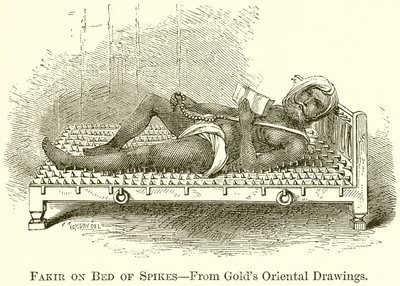 Fakir på Bed of Spikes av English School