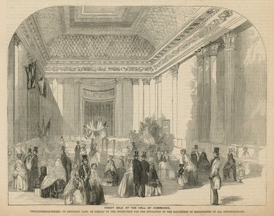 Fancy salg i Hall of Commerce av English School