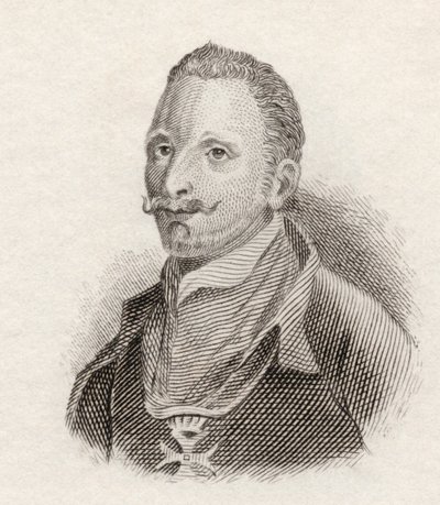 Felix Lope de Vega og Carpio, fra Crabb's Historical Dictionary pub. 1825. av English School