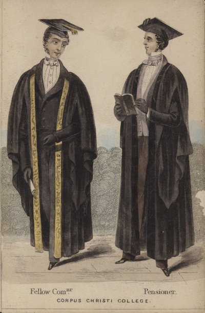 Fellow Commoner, pensjonist, Corpus Christi College av English School